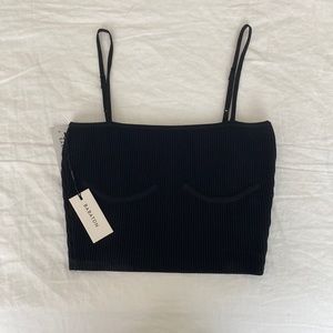 NWT Aritiza Babaton Denzell knit crop top by